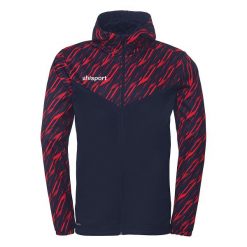 Kurtka z kapturem Uhlsport Progressive 28. Czerwone kurtki Uhlsport, l, bez wzorów, sportowe, z kapturem. Za 291.00 zł.