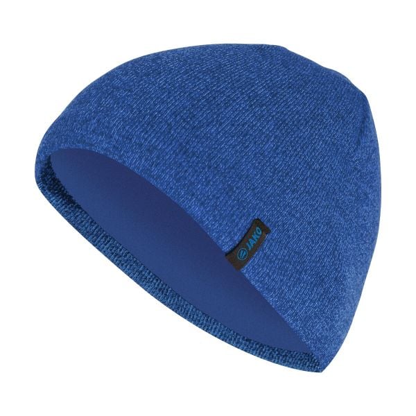 Czapka Jako tricoté. Niebieskie czapki zimowe JAKO, bez wzorów, z dzianiny, eleganckie. Za 91.09 zł.