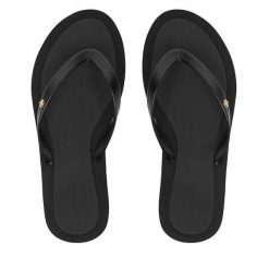 Japonki Tory Burch. Czarne japonki Tory Burch, bez wzorów. Za 484.99 zł.