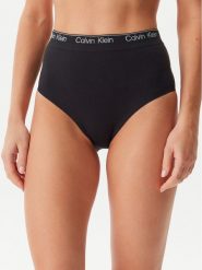 Calvin Klein Underwear Figi klasyczne z wysokim stanem LV00QF8282 Czarny. Czarne figi Calvin Klein Underwear, bez wzorów, z syntetyku, z podwyższonym stanem. Za 119.99 zł.