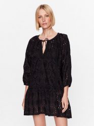 Melissa Odabash Sukienka letnia Ashley Czarny Regular Fit. Czarne sukienki Melissa Odabash, l, bez wzorów, z bawełny, bez kołnierzyka, bez ramiączek. Za 1,419.00 zł.