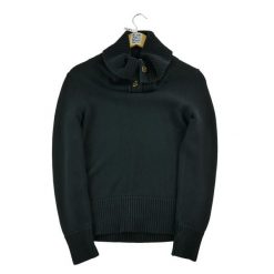 Second life - Kobieta Czarny Sweter - Jak nowy. Czarne swetry Ralph Lauren, bez wzorów, bez ramiączek. Za 114.98 zł.