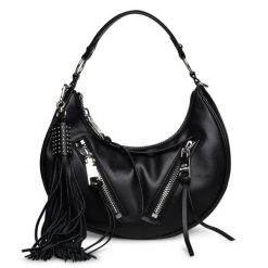 Torebka Steve Madden. Czarne torebki klasyczne Steve Madden, bez wzorów, klasyczne, bez dodatków. Za 249.99 zł.