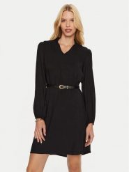 Artigli Sukienka codzienna ACAB000455 Czarny Regular Fit. Czarne sukienki Artigli, na co dzień, bez wzorów, z wiskozy, bez kołnierzyka, bez ramiączek, proste. Za 269.99 zł.