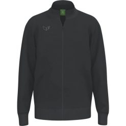 Bluza Erima Premia Training. Brązowe bluzy Erima, m, bez wzorów, z bawełny, eleganckie, bez ramiączek, z kapturem. Za 249.32 zł.
