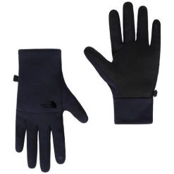 Rękawice turystyczne unisex The North Face Etip Recycled Glove. Niebieskie rękawiczki The North Face, bez wzorów, sportowe. Za 160.00 zł.