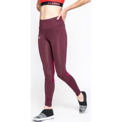 Under Armour - Legginsy. Szare legginsy marki Under Armour, z dzianiny. W wyprzedaży za 139.90 zł.
