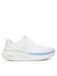 Skechers Buty do biegania Go Run Elevate 2.0- 129000/WMNT Biały. Białe buty do biegania Skechers, bez wzorów, z materiału, bez zapięcia, do biegania. Za 379.99 zł.