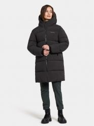 Didriksons Parka Nomi Wns Parka 3 504832 Czarny Regular Fit. Czarne płaszcze Didriksons, bez wzorów, z syntetyku, bez kaptura. Za 1,599.00 zł.