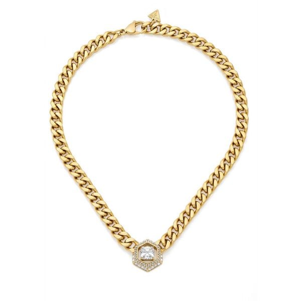 Naszyjnik Guess. Żółte naszyjniki Guess, złote. Za 322.99 zł.