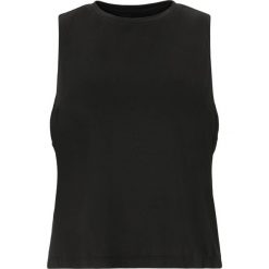 Damski tank top Athlecia Pacy V2. Czarne topy Athlecia, bez wzorów, sportowe, bez kołnierzyka, bez ramiączek. Za 105.00 zł.