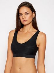 Chantelle Biustonosz top Soft Stretch C16A10 Czarny. Czarne biustonosze Chantelle, bez wzorów, z syntetyku. Za 119.99 zł.