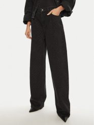 ROTATE Jeansy 113606 Czarny Regular Fit. Czarne jeansy ROTATE, bez wzorów, z bawełny. Za 699.99 zł.