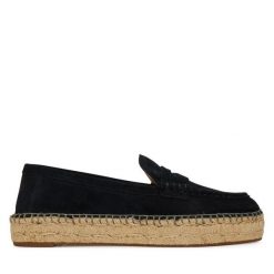 Espadryle LAUREN RALPH LAUREN. Czarne espadryle Lauren Ralph Lauren, bez wzorów, bez obcasa. Za 549.99 zł.