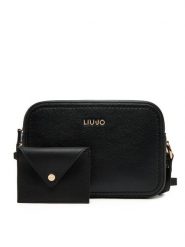 Liu Jo Torebka M Camera Case AA5159 E0058 Czarny. Czarne listonoszki Liu Jo, bez wzorów, ze skóry, bez dodatków. Za 319.99 zł.
