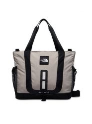 The North Face Torebka NF0A8JCFSM41 Beżowy. Brązowe shopper bag The North Face, bez wzorów, z materiału, bez dodatków. Za 449.99 zł.