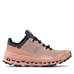 Buty do biegania On. Czerwone buty do biegania On, bez wzorów, bez zapięcia, do biegania. Za 699.99 zł.