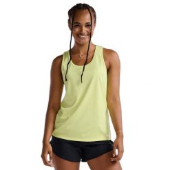 Damski tank top 2XU Aero. Żółte topy 2XU, l, bez wzorów, sportowe, bez kołnierzyka, bez ramiączek. Za 229.50 zł.