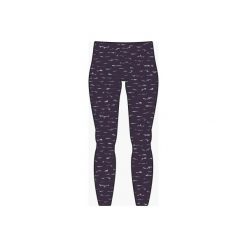 Legginsy Gym & Pilates 7/8 FIT+ 500 Slim damskie. Niebieskie legginsy DOMYOS, bez wzorów, z bawełny. Za 24.99 zł.