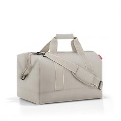 Torba allrounder l, herringbone sand. Torby podróżne Reisenthel, bez wzorów, z tkaniny, na ramię. W wyprzedaży za 236.00 zł.