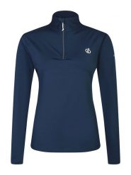 Dare 2b Koszulka funkcyjna "Lowline II" w kolorze granatowym rozmiar: 42. Niebieskie t-shirty sportowe Dare 2b, bez wzorów, z materiału, bez ramiączek, outdoorowe. Za 61.02 zł.