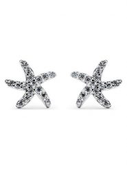 Luxenter Srebrne kolczyki-wkrętki z cyrkoniami rozmiar: onesize. Szare kolczyki Luxenter, z cyrkonią, srebrne. Za 269.75 zł.