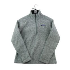 Second life - Bluza polarowa damska Polar melanżowy - Jak nowy. Szare bluzy bez kaptura Patagonia, m, bez wzorów, z polaru, bez kaptura. Za 228.66 zł.