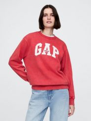 GAP Bluza w kolorze czerwonym rozmiar: XXL. Czerwone bluzy GAP, xxl, bez wzorów, bez kaptura. Za 141.19 zł.
