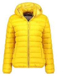 Geographical Norway Kurtka pikowana "Atichoko" w kolorze żółtym rozmiar: XXL. Żółte kurtki Geographical Norway, xxl, bez wzorów, bez kaptura. Za 155.15 zł.