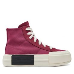 Trampki Converse. Fioletowe trampki Converse, bez wzorów, retro, bez zapięcia. Za 219.99 zł.