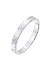 Elli Damski Basic Pinky Promise młotkowane w srebrze próby 925 Sterling Silver Pierścionki 1 ct. Szare pierścionki Elli, srebrne. Za 243.99 zł.