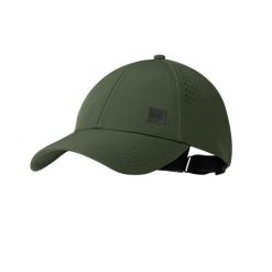 Czapka z daszkiem Summit Cap Khaki UPF 50. Zielone czapki z daszkiem Buff, na wiosnę, bez wzorów, z elastanu, klasyczne. Za 121.99 zł.
