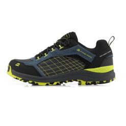 Buty trekkingowe niskie Alpine Pro Lopre Vibram. Czerwone buty trekkingowe Alpine Pro, ze skóry, bez zapięcia. Za 499.00 zł.