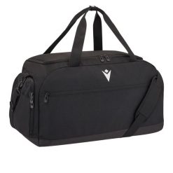 Torba sportowa Macron Flow. Czarne torby sportowe Macron, bez wzorów. Za 255.20 zł.