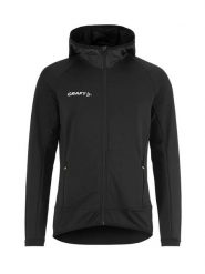 Craft Extend Full Zip W – Dopasowana bluza treningowa. Czarne bluzy Craft, xl, bez wzorów, bez ramiączek. Za 355.00 zł.