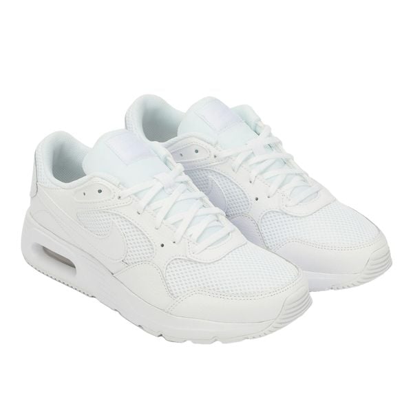 Damskie Skórzane Buty Sportowe Air Max SC. Białe buty sportowe lifestyle Nike, na zimę, bez wzorów, sportowe, bez zapięcia. Za 522.99 zł.
