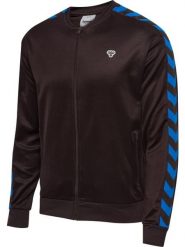 Kurtka z dresu Hummel Archive Regular Poly. Brązowe kurtki Hummel, xl, bez wzorów, z bawełny, klasyczne, bez kaptura. Za 237.00 zł.