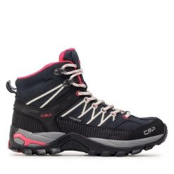 Trekkingi CMP. Szare buty trekkingowe CMP, bez wzorów, bez zapięcia, trekkingowe. Za 499.99 zł.