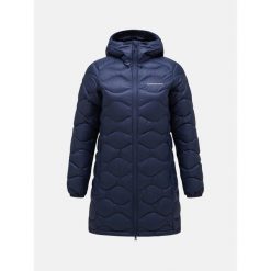 Kurtka narciarska damska Peak Performance Helium Down Parka. Niebieskie kurtki narciarskie Peak Performance, na zimę, s, bez wzorów, bez kaptura, narciarskie. W wyprzedaży za 1,369.00 zł.