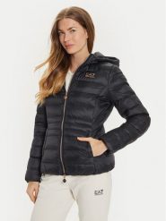 EA7 Emporio Armani Kurtka puchowa 6DTB04 TN88Z 0210 Czarny Regular Fit. Czarne kurtki EA7 Emporio Armani, l, bez wzorów, z puchu, bez kaptura. Za 539.99 zł.