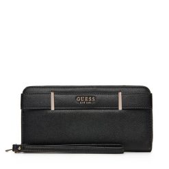 Duży Portfel Damski Guess. Czarne portfele Guess, z aplikacjami. Za 269.99 zł.