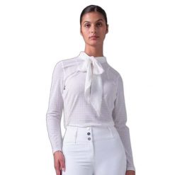 Kombinezon konkursowy z wiązaniem, z długim rękawem, damski PS of Sweden Delilah. Białe kombinezony PS OF SWEDEN, bez wzorów, bez kołnierzyka, bez ramiączek, długie. Za 436.50 zł.