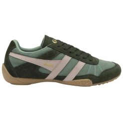 Damskie zamszowe buty sportowe Gola Cascade. Białe buty treningowe Gola, bez wzorów, z zamszu, bez zapięcia. Za 432.50 zł.