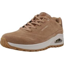 Buty SKECHERS UNO RUGGED-CHILLPROO Brązowy. Brązowe buty trekkingowe Skechers, ze skóry, bez zapięcia. Za 424.00 zł.