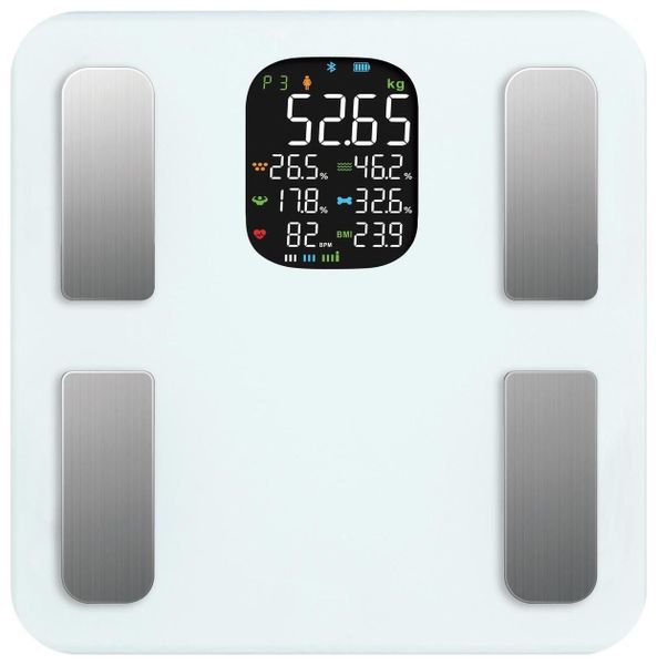 Oromed Oro-Bluetooth Smart biały. Białe wagi łazienkowe oromed. Za 189.90 zł.