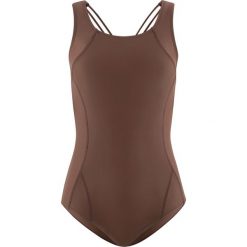 Kostium kąpielowy bonprix brązowy. Stroje jednoczęściowe marki bonprix. Za 59.99 zł.