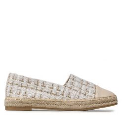 Espadryle DeeZee. Brązowe espadryle DeeZee, bez wzorów, bez obcasa. Za 99.99 zł.
