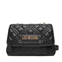 Torebka LOVE MOSCHINO. Czarne torebki klasyczne Love Moschino, bez wzorów, klasyczne, bez dodatków. Za 709.99 zł.