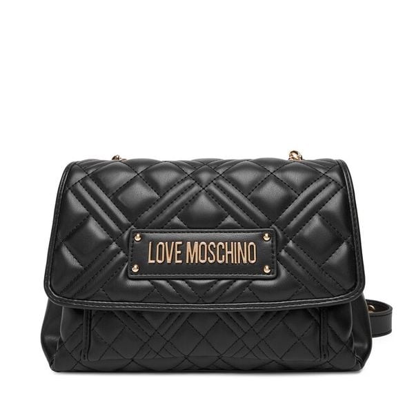 Torebka LOVE MOSCHINO. Czarne torebki klasyczne Love Moschino, bez wzorów, klasyczne, bez dodatków. Za 579.99 zł.