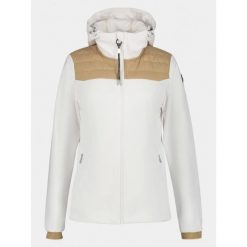 Kurtka softshell damska Luhta Arantila. Białe kurtki przejściowe sportowe Luhta, l, bez wzorów, z softshellu, bez kaptura, trekkingowe. Za 599.00 zł.